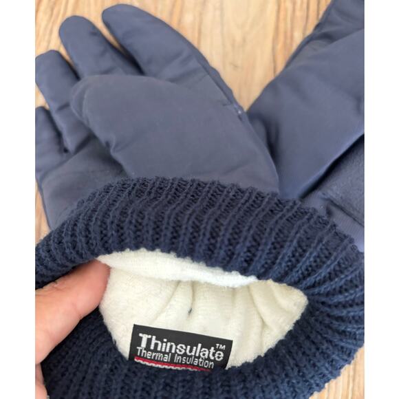 Vintage Thinsulate Thermal Insulation Ski Snow Gloves Large - Picture 4 of 5